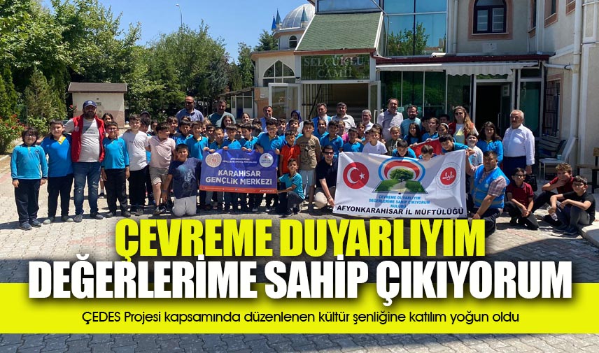 Çevreme duyarlıyım değerlerime sahip çıkıyorum